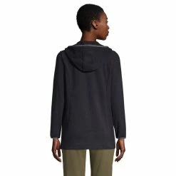 Petite Lands' End Half-Zip Hood Fleece Pullover -Tennessee Titans Gear shop 5931489 ALT