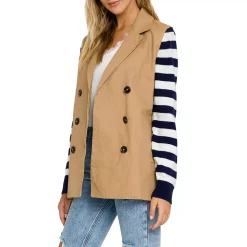 Contrast Sleeve Jacket 7 Contrast Sleeve Jacket -Tennessee Titans Gear shop 5966918 ALT2