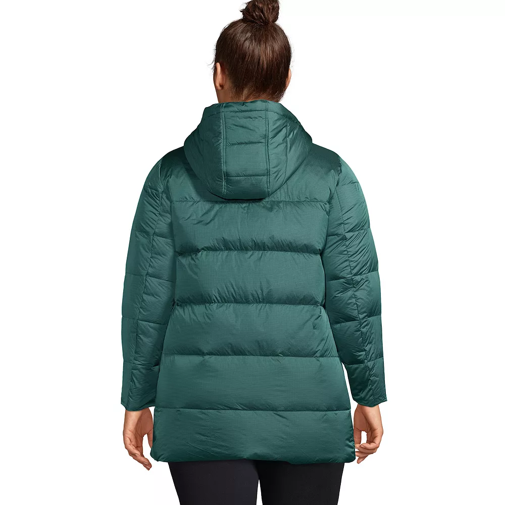 Plus Size Lands' End Wide Channel Down Jacket 4 Plus Size Lands' End Wide Channel Down Jacket - Image 2