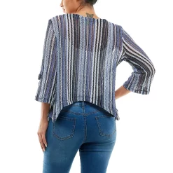 Women's Nina Leonard Button-Front Bolero -Tennessee Titans Gear shop 5989269 ALT
