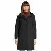 Women's Tall Lands' End Insulated 3-in-1 Primaloft Parka Jacket -Tennessee Titans Gear shop 5991783 Black Charcoal