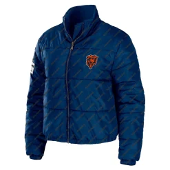 Women's WEAR by Erin Andrews Navy Chicago Bears Puffer Full-Zip Jacket 7 Women's WEAR by Erin Andrews Navy Chicago Bears Puffer Full-Zip Jacket -Tennessee Titans Gear shop 5994062 ALT2