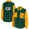 Women's WEAR by Erin Andrews Green Green Bay Packers Button-Up Shirt Jacket 1 Women's WEAR by Erin Andrews Green Green Bay Packers Button-Up Shirt Jacket -Tennessee Titans Gear shop 5994544