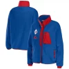 Women's WEAR by Erin Andrews Royal Buffalo Bills Polar Fleece Raglan Full-Snap Jacket 2 Women's WEAR by Erin Andrews Royal Buffalo Bills Polar Fleece Raglan Full-Snap Jacket -Tennessee Titans Gear shop 5995190