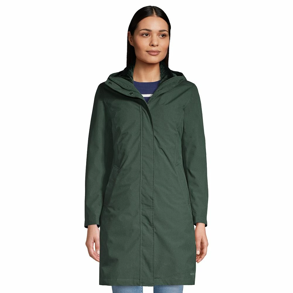 Petite Lands' End Insulated 3-in-1 Primaloft Parka Jacket 3 Petite Lands' End Insulated 3-in-1 Primaloft Parka Jacket