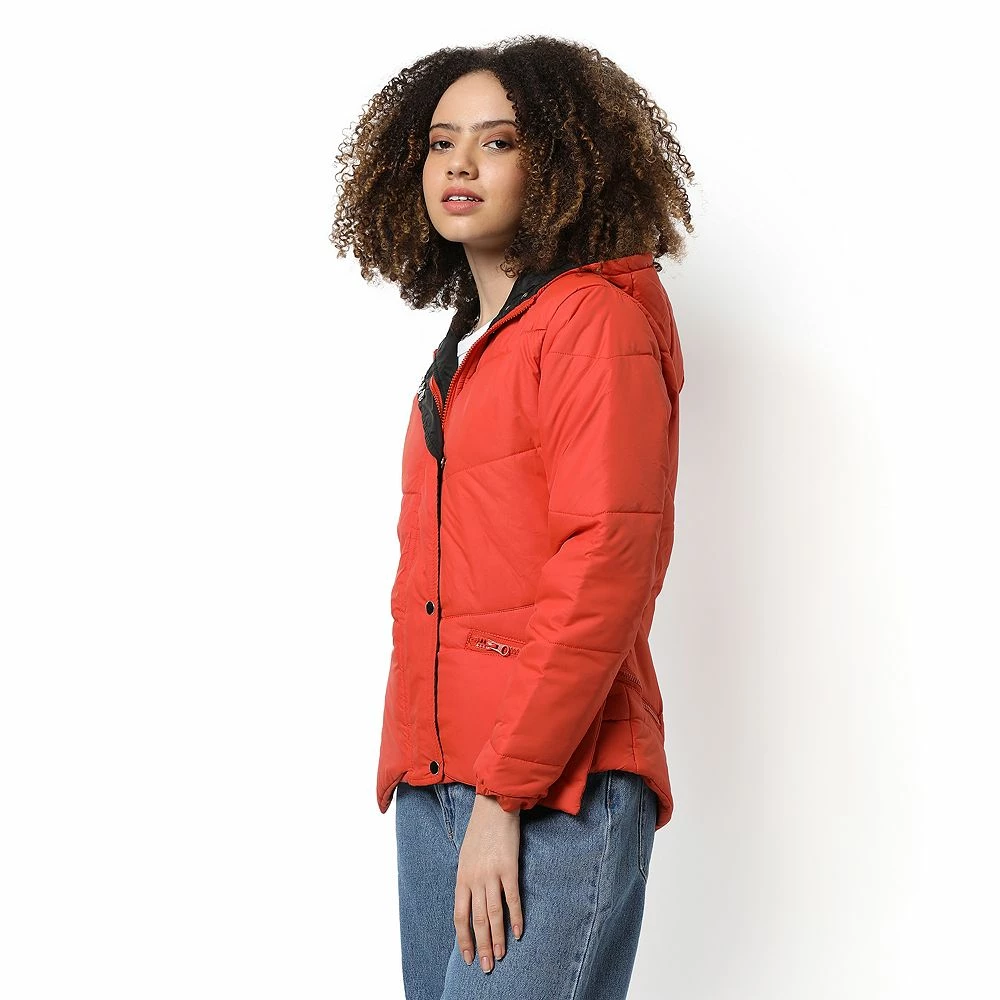 Campus Sutra Women Regular Fit Buttoned Jacket 5 Campus Sutra Women Regular Fit Buttoned Jacket - Image 3