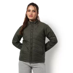 Campus Sutra Women Regular Fit Zipper Jacket