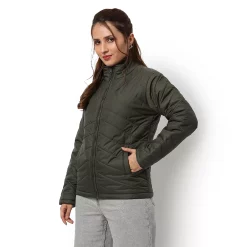 Alternative view of Campus Sutra Women Regular Fit Zipper Jacket