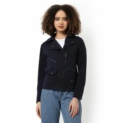 Campus Sutra Women Regular Fit Zipper Jacket