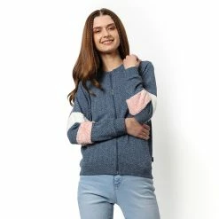 Campus Sutra Women Round Neck Full Sleeve Sweatshirt