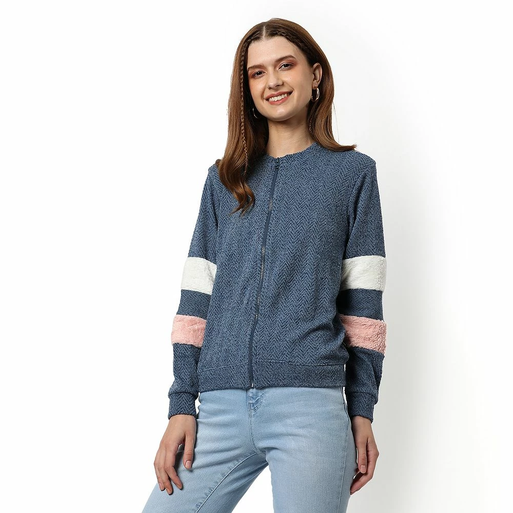Campus Sutra Women Round Neck Full Sleeve Sweatshirt 4 Campus Sutra Women Round Neck Full Sleeve Sweatshirt - Image 2