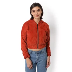 Campus Sutra Women Regular Fit Zipper Jacket