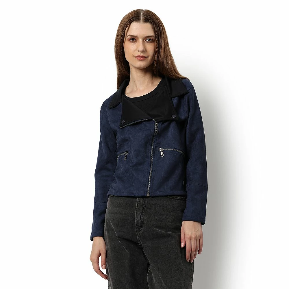 Campus Sutra Women Regular Fit Zipper Jacket 3 Campus Sutra Women Regular Fit Zipper Jacket
