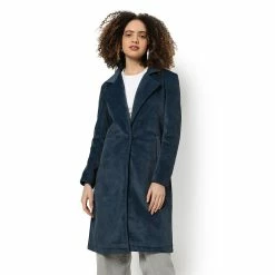 Campus Sutra Women Regular Fit Solid Long Coat