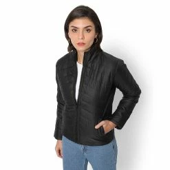 Campus Sutra Women Regular Fit Zipper Jacket