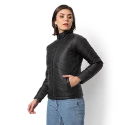 Alternative view of Campus Sutra Women Regular Fit Zipper Jacket