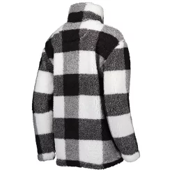 Women's G-III 4Her by Carl Banks Black Washington Commanders Sherpa Plaid Quarter-Zip Jacket 9 Women's G-III 4Her by Carl Banks Black Washington Commanders Sherpa Plaid Quarter-Zip Jacket -Tennessee Titans Gear shop 6029124 ALT3