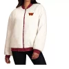 Women's G-III 4Her by Carl Banks Oatmeal/Burgundy Washington Commanders Switchback Reversible Full-Zip Jacket 2 Women's G-III 4Her by Carl Banks Oatmeal/Burgundy Washington Commanders Switchback Reversible Full-Zip Jacket -Tennessee Titans Gear shop 6042571