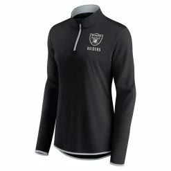 Women's Fanatics Branded Black Las Vegas Raiders Worth the Drive Quarter-Zip Top 7 Women's Fanatics Branded Black Las Vegas Raiders Worth the Drive Quarter-Zip Top -Tennessee Titans Gear shop 6088342 ALT2