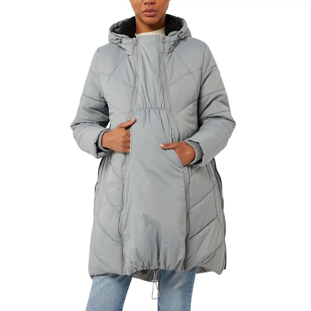 3in1 Harper Maternity Cocoon Puffer Coat 4 3in1 Harper Maternity Cocoon Puffer Coat - Image 2