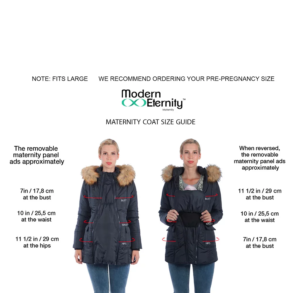 3in1 Leia Quilted Maternity Hybrid Puffer Jacket 11 3in1 Leia Quilted Maternity Hybrid Puffer Jacket - Image 9