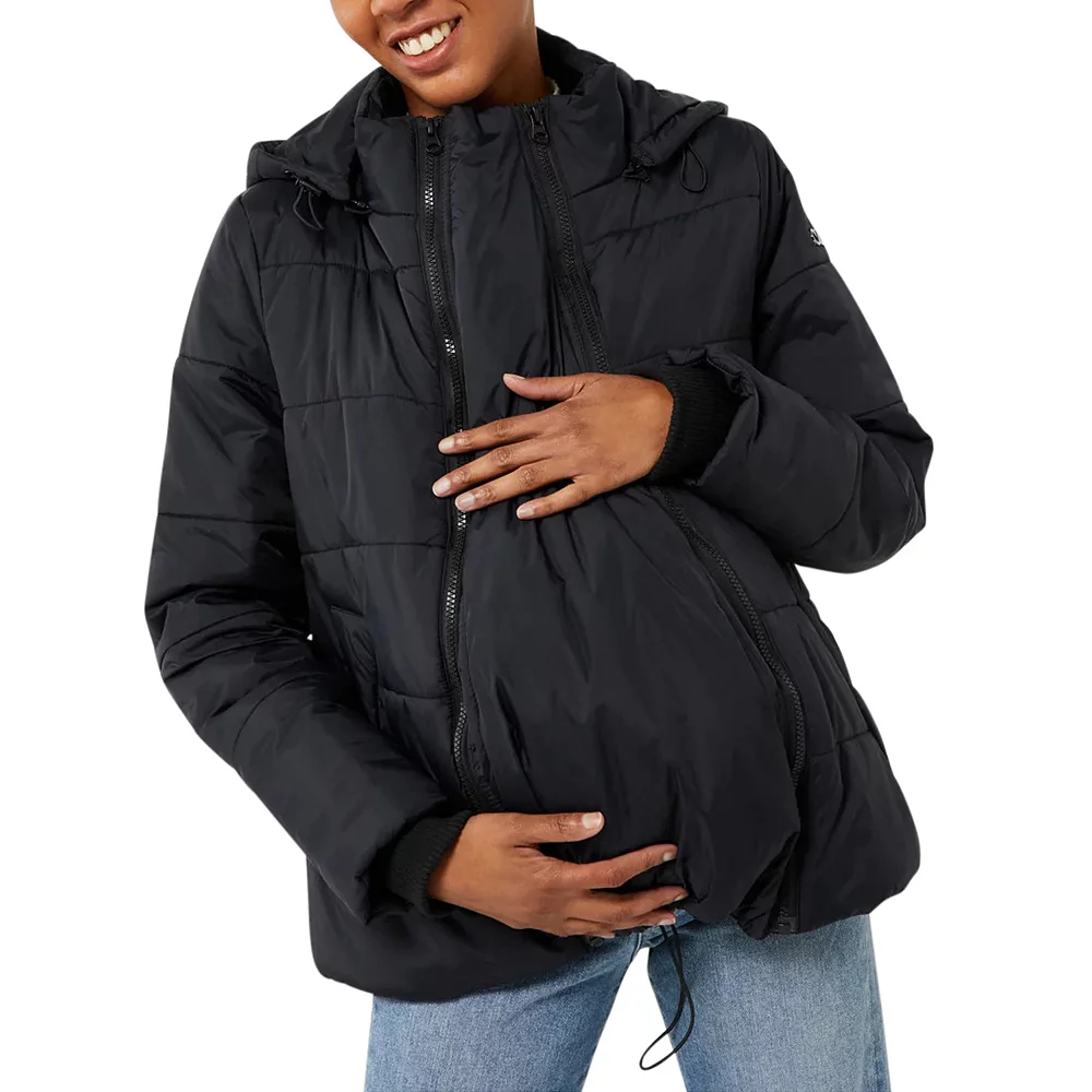 3in1 Leia Quilted Maternity Hybrid Puffer Jacket 8 3in1 Leia Quilted Maternity Hybrid Puffer Jacket - Image 6