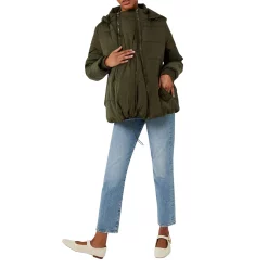 3in1 Leia Quilted Maternity Hybrid Puffer Jacket 14 3in1 Leia Quilted Maternity Hybrid Puffer Jacket -Tennessee Titans Gear shop 6089307 Khaki Green