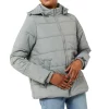 3in1 Leia Quilted Maternity Hybrid Puffer Jacket -Tennessee Titans Gear shop 6089307 Light Graphite