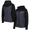 Women's Antigua Black/Gray San Jose Sharks Protect Full-Zip Jacket 1 Women's Antigua Black/Gray San Jose Sharks Protect Full-Zip Jacket -Tennessee Titans Gear shop 6128654