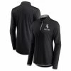 Women's Fanatics Branded Black Chicago White Sox Worth The Drive Quarter-Zip Jacket 1 Women's Fanatics Branded Black Chicago White Sox Worth The Drive Quarter-Zip Jacket -Tennessee Titans Gear shop 6162168