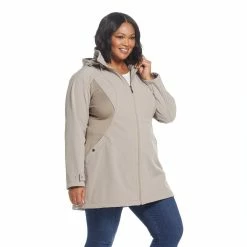 Plus Size Gallery Hooded Soft-Shell Jacket 9 Plus Size Gallery Hooded Soft-Shell Jacket -Tennessee Titans Gear shop 6178829 ALT2