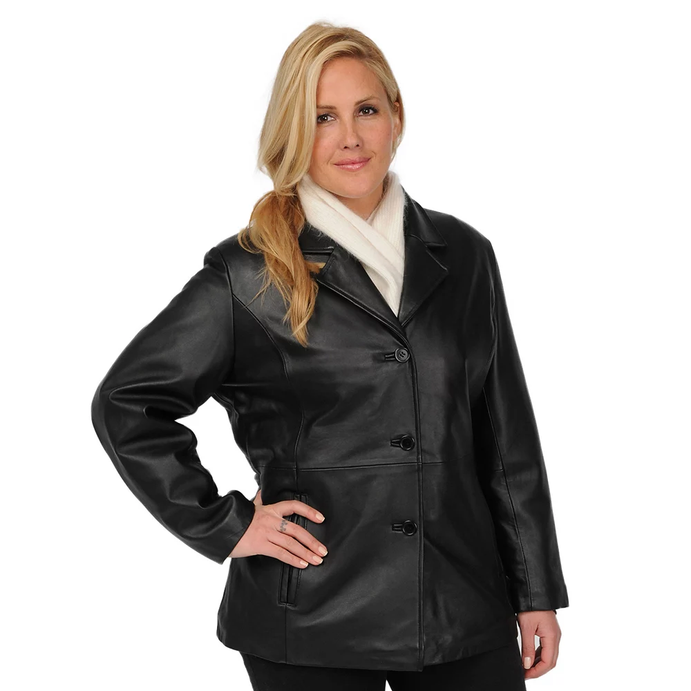 Plus Size Excelled Leather Jacket 4 Plus Size Excelled Leather Jacket - Image 2