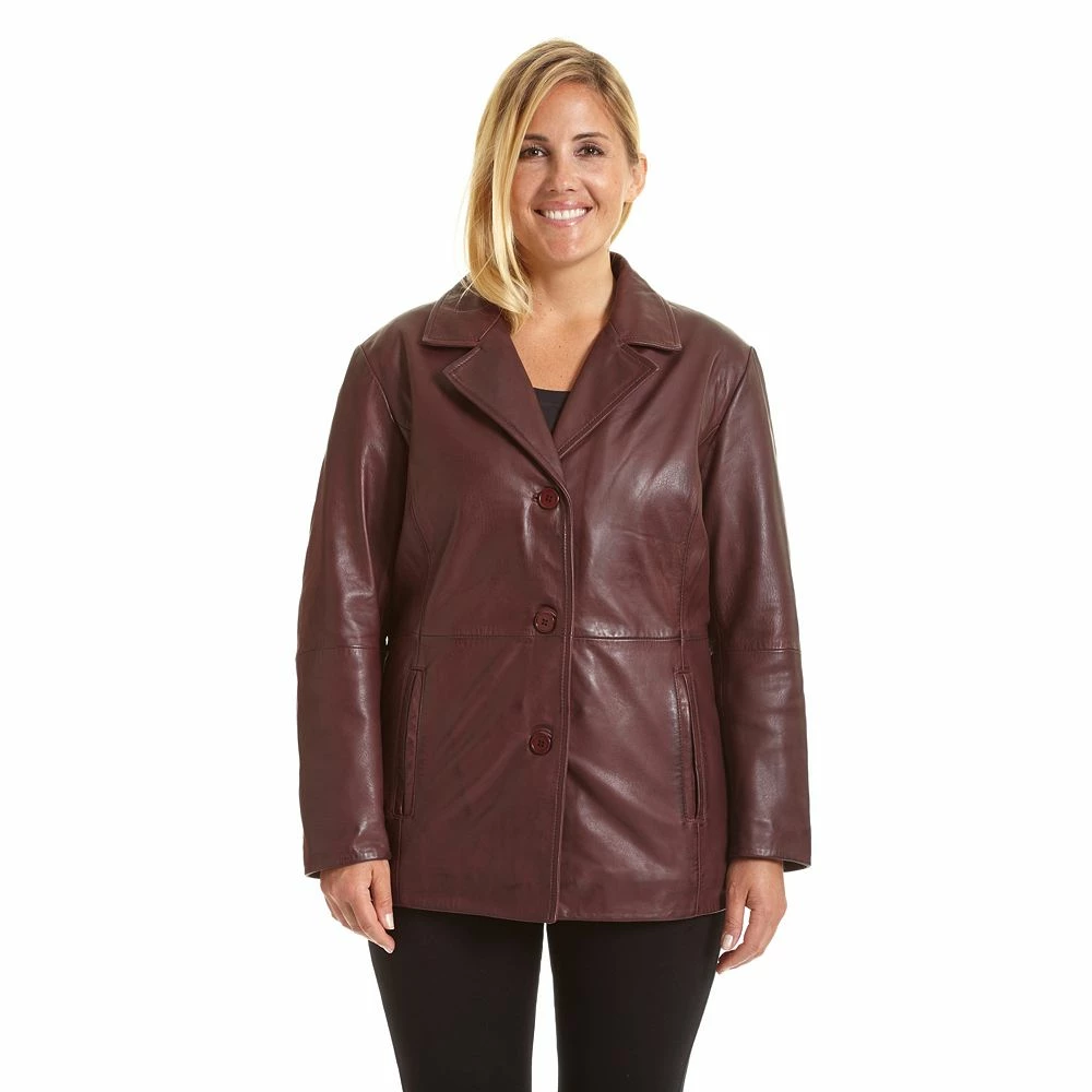 Plus Size Excelled Leather Jacket 6 Plus Size Excelled Leather Jacket - Image 4
